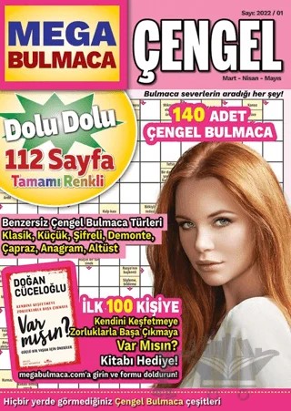 Mega Çengel Bulmaca 8 – Kolektif – Maxi Yayıncılık kitap kapağı