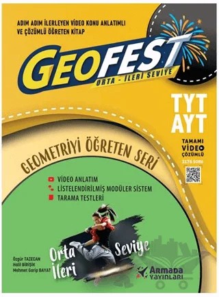 Armada YKS TYT AYT Geofest Orta İleri Seviye Soru Kitabı – Kolektif – Armada Yayınları kitap kapağı