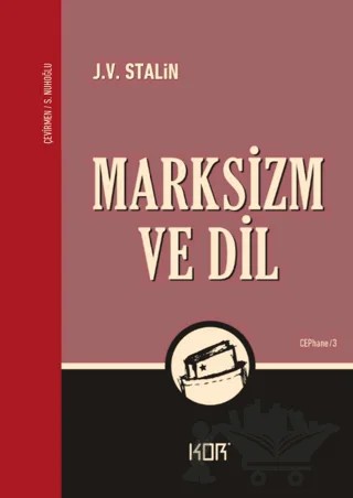 Marksizm ve Dil – J. V. Stalin – Kor Kitap kitap kapağı