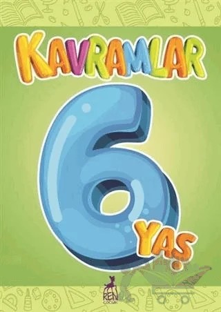 Kavramlar 6 Yaş – Kolektif – Ren Çocuk kitap kapağı
