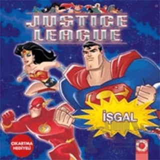 İşgal (Çıkartma Hediyeli) – Justice League – Artemis Yayınları kitap kapağı