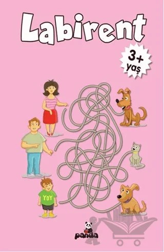 Labirent +3 Yaş – Gülizar Çilliyüz Çetinkaya – Beyaz Panda Yayınları kitap kapağı