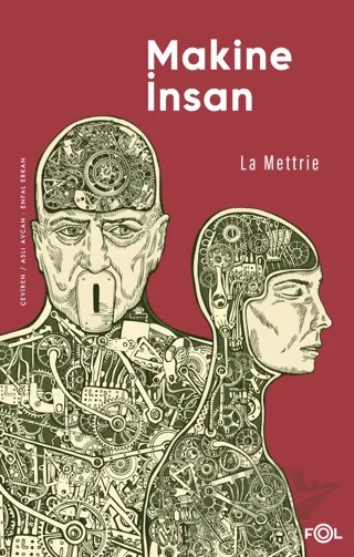 Makine İnsan – La Mettrie – Fol Kitap kitap kapağı
