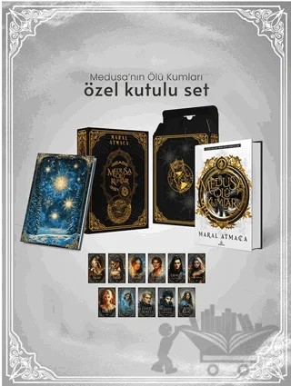 Medusa'nın Ölü Kumları - Hediyeli Özel Kutu – Maral Atmaca – Ephesus Yayınları kitap kapağı