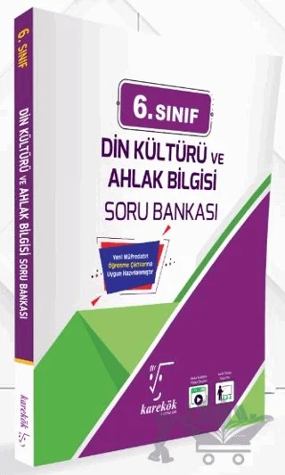 6. Sınıf Din Kültürü ve Ahlak Bilgisi Soru Bankası – Kolektif – Karekök Yayıncılık kitap kapağı