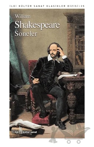 Soneler – William Shakespeare – İlgi Kültür Sanat Yayınları kitap kapağı