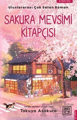 Sakura Mevsimi Kitapçısı – Takuya Asakura – Athica Yayınları kitap kapağı