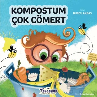 Kompostum Çok Cömert – Burcu Akbaş – Teleskop Popüler Bilim kitap kapağı