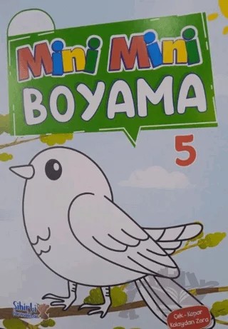 Mini Mini Boyama Çek-Kopar Kolaydan Zora 5 – Kolektif – Sihirli Parmaklar Yayınları kitap kapağı