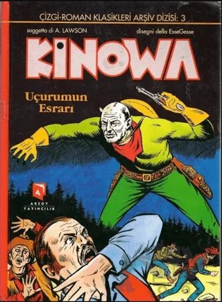 Kinowa - Uçurumun Esrarı – Esse Gesse – Aksoy Yayıncılık kitap kapağı