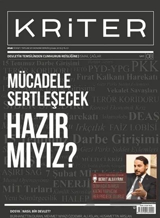 Kriter Aylık Siyaset Toplum ve Ekonomi Dergisi Sayı: 8 / Aralık 2016 – Kriter Aylık Siyaset Toplum ve Ekonomi Dergisi Yayınları kitap kapağı