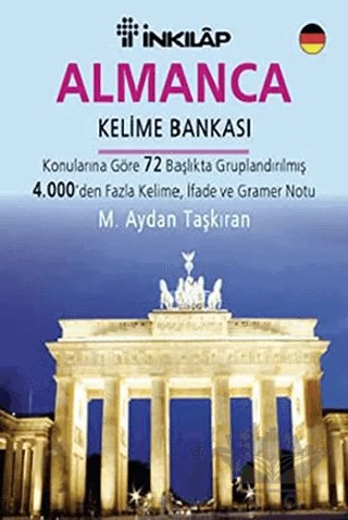 Almanca Kelime Bankası – M. Aydan Taşkıran – İnkılap Kitabevi kitap kapağı