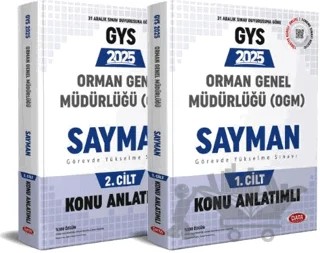 Orman Genel Müdürlüğü Sayman Görevde Yükselme Sınavı Konu Anlatımlı 1-2 – Kolektif – Data Yayınları kitap kapağı
