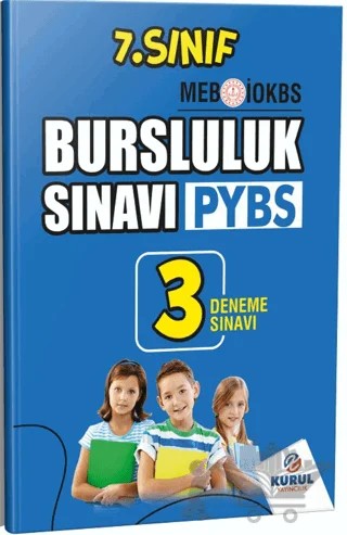 7. Sınıf PYBS Bursluluk Sınavı 3 Deneme – Kolektif – Kurul Yayıncılık kitap kapağı