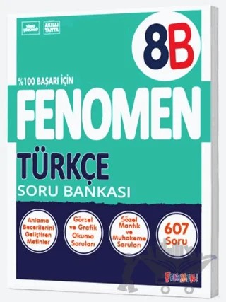 8. Sınıf LGS Türkçe Fenomen Soru Bankası – Mahmut Öztürk – Fenomen Yayınları kitap kapağı