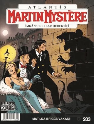 Martin Mystere Sayı: 203 - Matilda Briggs Vakası – Andrea Artusi, Ivo Lombardo – Lal Kitap kitap kapağı