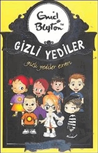 Gizli Yediler Esrarı – Enid Blyton – Artemis Yayınları kitap kapağı