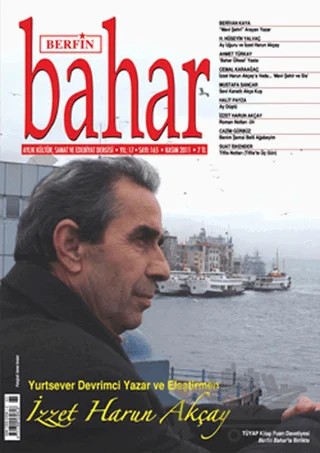 Berfin Bahar Aylık Kültür, Sanat ve Edebiyat Dergisi Sayı: 165 – Berfin Bahar Dergisi kitap kapağı