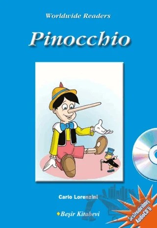 Pinocchio Level 1 – Carlo Lorenzini – Beşir Kitabevi kitap kapağı