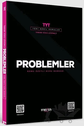 2025 TYT Problemler Konu Özetli Yeni Nesil Soru Bankası Tamamı Video Çözümlü – Kolektif – Marka Yayınları kitap kapağı