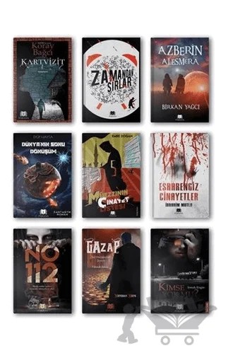 Aksiyon Seti (9 Kitap Takım) – Birkan Yağcı, Emre Doğan, Eyüp Hayta, Irmak Engin, İbrahim Mutlu, Koray Bağcı, Metehan Mete – Parana Yayınları kitap kapağı
