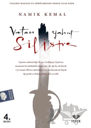 Vatan Yahut Silistre – Namık Kemal – İstek Yayınları kitap kapağı
