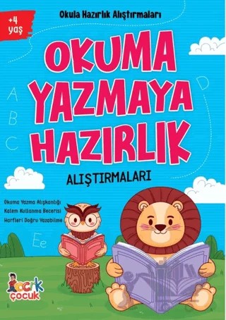 Okuma Yazmaya Hazırlık Alıştırmaları – Tuba Öztürk – Bıcırık Yayınları kitap kapağı