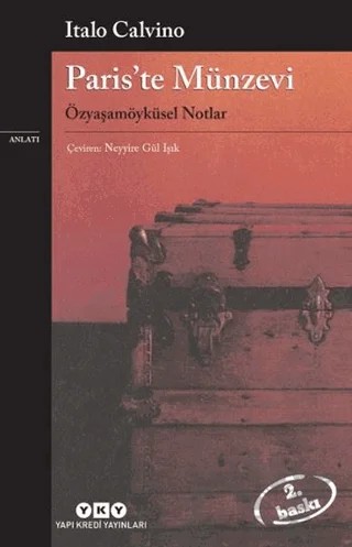 Paris’te Münzevi – Italo Calvino – Yapı Kredi Yayınları kitap kapağı