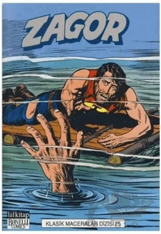 Zagor Klasik Maceralar Dizisi 25 Esrarengiz Sis / Zagor İsyan Ediyor / Özgürlük ya da Ölüm / Ölümüne! – Guido Nolitta – Lal Kitap kitap kapağı