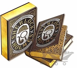 Sherlock Holmes - Bütün Eserleri (Özel Deri Ciltli Kutulu) – Sir Arthur Conan Doyle – Martı Yayınları kitap kapağı