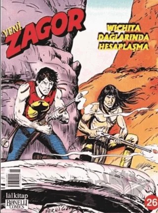 Yeni Zagor Wichita Dağlarında Hesaplaşma Sayı: 26 – Lal Kitap kitap kapağı