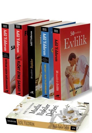 Adil Yıldırım Defter Hediyeli Kitap Seti (5 Kitap) – Adil Yıldırım – Kara Karga Yayınları kitap kapağı