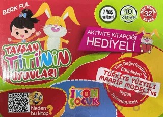 Tavşan Titi'nin Oyunları Hikaye Seti – Berk Ful – İkon Çocuk kitap kapağı