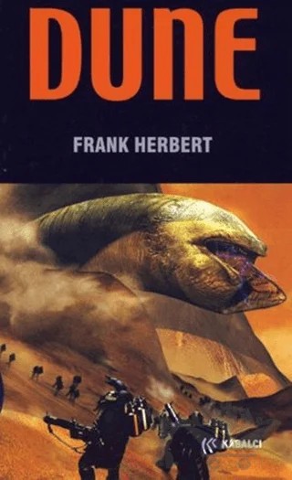 Dune – Frank Herbert – Kabalcı Yayınevi kitap kapağı