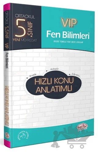 5. Sınıf VIP Fen Bilimleri Hızlı Konu Anlatımlı – Kolektif – Editör Yayınevi kitap kapağı