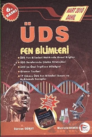 ÜDS Fen Bilimleri – Gürcan Günay, Mustafa Demir – Pelikan Tıp Teknik Yayıncılık kitap kapağı
