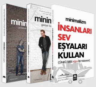 Minimalizm Serisi - 3 Kitap Takım – Kolektif – Eksik Parça Yayınları kitap kapağı