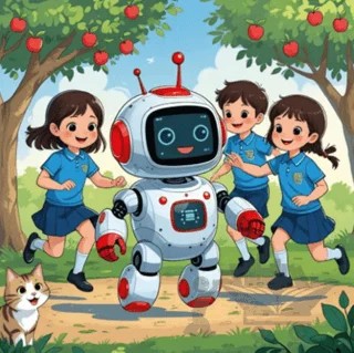 Robot Robik – Sılacan Kara – Kara Caretta kitap kapağı