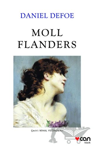 Moll Flanders (Beyaz Kapak) – Daniel Defoe – Can Yayınları kitap kapağı