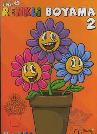 ŞıpŞıp Renkli Boyama 2 – Kolektif – Kuzey Yayınları kitap kapağı