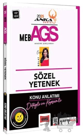 2025 MEB-AGS Anka Serisi Sözel Yetenek Konu Anlatımı – Cansu Bolat – Yargı Yayınevi kitap kapağı