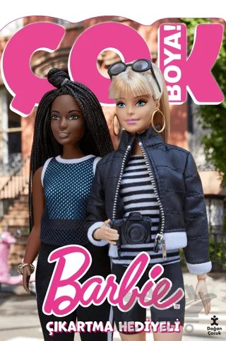 Barbie Çok Boya Çıkartmalı Dev Boyama Kitabı – Kolektif – Doğan Çocuk kitap kapağı