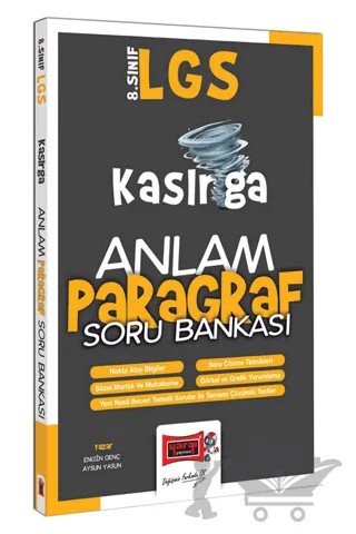 Yargı Yayınları 8. Sınıf LGS Kasırga Anlam Paragraf Soru Bankası – Engin Genç – Yargı Yayınevi kitap kapağı