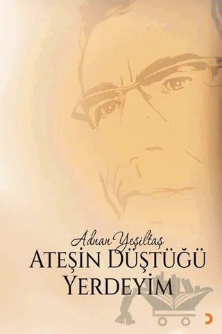 Ateşin Düştüğü Yerdeyim – Adnan Yeşiltaş – Cinius Yayınları kitap kapağı