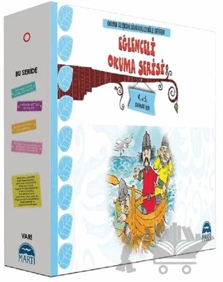 Eğlenceli Okuma Serisi Set 14 – Kolektif – Martı Çocuk Yayınları kitap kapağı
