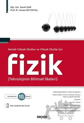 Fizik – Kenan Büyüktaş, İsmail Sarı – Seçkin Yayıncılık kitap kapağı