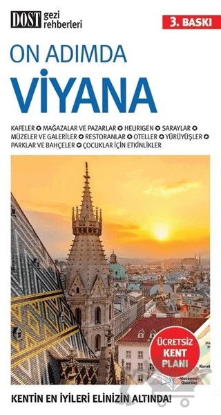 On Adımda Viyana – Irene Zoech, Michael Leidig – Dost Kitabevi Yayınları kitap kapağı