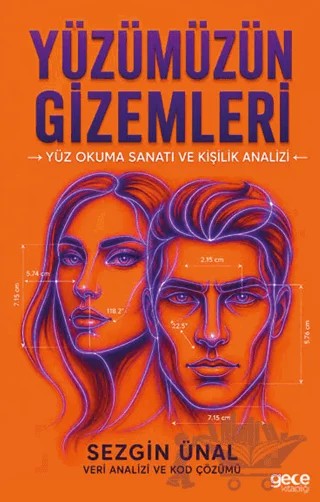 Yüzümüzün Gizemleri – Sezgin Ünal – Gece Kitaplığı kitap kapağı