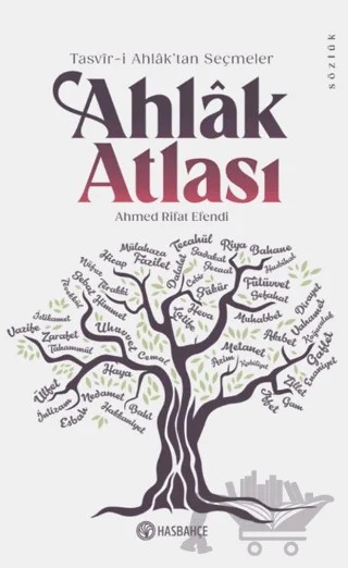 Ahlak Atlası – Ahmed Rifat Efendi – Hasbahçe kitap kapağı