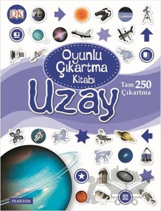 Oyunlu Çıkartma Kitabı - Uzay – Başar Coşkunoğlu – Pearson Çocuk Kitapları kitap kapağı